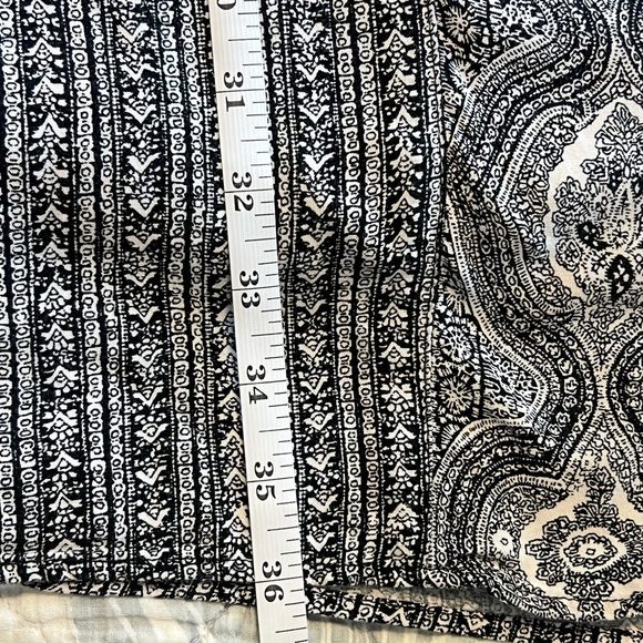 AVA and VIV women’s size 1x black and white patterned sleeveless dress - Picture 9 of 9